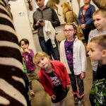 6.2.2016 Kielce. W Muzeum Narodowym przy ul. Orlej odbyły się warsztaty plastyczne dla dzieci. / Wojciech Habdas / Radio Kielce