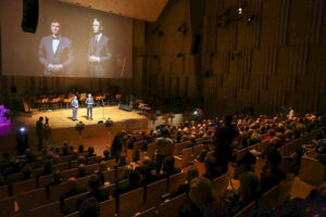 9.2.2016 Kielce. Gala wręczenia "Świętokrzyskich Victorii" / Wojciech Habdas / Radio Kielce