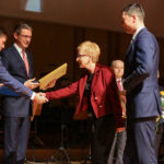 9.2.2016 Kielce. Gala wręczenia "Świętokrzyskich Victorii". Nominowani w kategorii "Samorządność" / Wojciech Habdas / Radio Kielce