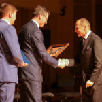 9.2.2016 Kielce. Gala wręczenia "Świętokrzyskich Victorii". Nominowani w kategorii "Przedsiębiorczość" / Wojciech Habdas / Radio Kielce