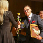 9.2.2016 Kielce. Gala wręczenia "Świętokrzyskich Victorii". Nominowani w kategorii "Przedsiębiorczość" / Wojciech Habdas / Radio Kielce