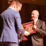 9.2.2016 Kielce. Gala wręczenia "Świętokrzyskich Victorii". Nominowani w kategorii "Przedsiębiorczość" / Wojciech Habdas / Radio Kielce