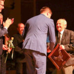 9.2.2016 Kielce. Gala wręczenia "Świętokrzyskich Victorii". Nominowani w kategorii "Osobowość" / Wojciech Habdas / Radio Kielce