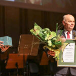 9.2.2016 Kielce. Gala wręczenia "Świętokrzyskich Victorii". Laureat w kategorii "Samorządność" Gmina Morawica / Wojciech Habdas / Radio Kielce