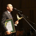 9.2.2016 Kielce. Gala wręczenia "Świętokrzyskich Victorii". Laureat w kategorii "Przedsiębiorczość" Effector S.A / Wojciech Habdas / Radio Kielce