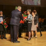 9.2.2016 Kielce. Gala wręczenia "Świętokrzyskich Victorii". Swoje wyróżnienia wręczył też poseł Czesław Siekierski. / Wojciech Habdas / Radio Kielce