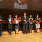 9.2.2016 Kielce. Gala wręczenia "Świętokrzyskich Victorii". Swoje wyróżnienia wręczył też poseł Czesław Siekierski. / Wojciech Habdas / Radio Kielce