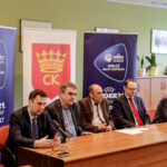 10.2.2016 Kielce. Konferencja dotycząca organizacji Mistrzostw Europy U-21 w Piłce Nożnej 2017 m.in. w Kielcach / Wojciech Habdas / Radio Kielce