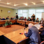 10.2.2016 Kielce. Konferencja dotycząca organizacji Mistrzostw Europy U-21 w Piłce Nożnej 2017 m.in. w Kielcach / Wojciech Habdas / Radio Kielce