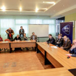 10.2.2016 Kielce. Konferencja dotycząca organizacji Mistrzostw Europy U-21 w Piłce Nożnej 2017 m.in. w Kielcach / Wojciech Habdas / Radio Kielce