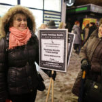 11.2.2016 Kielce. Handlowcy wyruszają na protest przed Sejmem / Wojciech Habdas / Radio Kielce