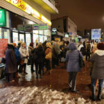 11.2.2016 Kielce. Handlowcy wyruszają na protest przed Sejmem / Wojciech Habdas / Radio Kielce