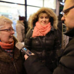 11.2.2016 Kielce. Handlowcy wyruszają na protest przed Sejmem / Wojciech Habdas / Radio Kielce