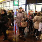 11.2.2016 Kielce. Handlowcy wyruszają na protest przed Sejmem / Wojciech Habdas / Radio Kielce