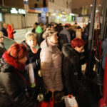 11.2.2016 Kielce. Handlowcy wyruszają na protest przed Sejmem / Wojciech Habdas / Radio Kielce