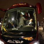 11.2.2016 Kielce. Handlowcy wyruszają na protest przed Sejmem / Wojciech Habdas / Radio Kielce