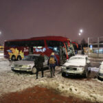 11.2.2016 Kielce. Handlowcy wyruszają na protest przed Sejmem / Wojciech Habdas / Radio Kielce