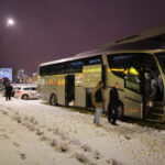 11.2.2016 Kielce. Handlowcy wyruszają na protest przed Sejmem / Wojciech Habdas / Radio Kielce