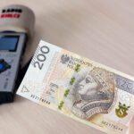 12.2.2016 Kielce. W NBP zaprezentowano nowy banknot o nominale 200zł. / Wojciech Habdas / Radio Kielce