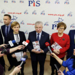 29.2.2016 Kielce. Konferencja Prawa i Sprawiedliwości. Poseł Krzysztof Lipiec. / Wojciech Habdas / Radio Kielce