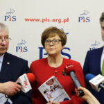 29.2.2016 Kielce. Konferencja Prawa i Sprawiedliwości. Poseł Maria Zuba. / Wojciech Habdas / Radio Kielce