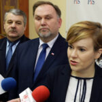 29.2.2016 Kielce. Konferencja Prawa i Sprawiedliwości. Poseł Anna Krupka. / Wojciech Habdas / Radio Kielce