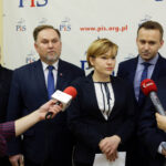 29.2.2016 Kielce. Konferencja Prawa i Sprawiedliwości. Poseł Anna Krupka. / Wojciech Habdas / Radio Kielce