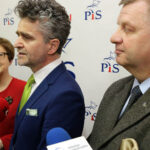 29.2.2016 Kielce. Konferencja Prawa i Sprawiedliwości. Poseł Krzysztof Słoń. / Wojciech Habdas / Radio Kielce