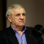 17.03.2016 Kielce. Punkty Widzenia w Radiu Kielce. Witold Borowiec. / Jarosław Kubalski / Radio Kielce