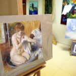 19.03.2016 Kielce. Giełda prac uczniów w Plastyku. / Jarosław Kubalski / Radio Kielce