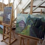 19.03.2016 Kielce. Giełda prac uczniów w Plastyku. / Jarosław Kubalski / Radio Kielce