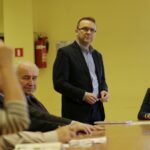 23.03.2016 Kielce. Spotkanie władz osiedli północnych, mieszkańców z przedstawicielem ZTM w sprawie komunikacji miejskiej. / Jarosław Kubalski / Radio Kielce