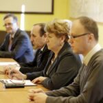 23.03.2016 Kielce. Spotkanie władz osiedli północnych, mieszkańców z przedstawicielem ZTM w sprawie komunikacji miejskiej. / Jarosław Kubalski / Radio Kielce