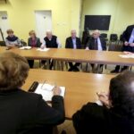 23.03.2016 Kielce. Spotkanie władz osiedli północnych, mieszkańców z przedstawicielem ZTM w sprawie komunikacji miejskiej. / Jarosław Kubalski / Radio Kielce