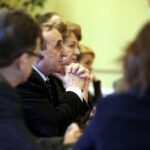 23.03.2016 Kielce. Spotkanie władz osiedli północnych, mieszkańców z przedstawicielem ZTM w sprawie komunikacji miejskiej. / Jarosław Kubalski / Radio Kielce