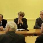 23.03.2016 Kielce. Spotkanie władz osiedli północnych, mieszkańców z przedstawicielem ZTM w sprawie komunikacji miejskiej. / Jarosław Kubalski / Radio Kielce