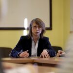 23.03.2016 Kielce. Spotkanie władz osiedli północnych, mieszkańców z przedstawicielem ZTM w sprawie komunikacji miejskiej. / Jarosław Kubalski / Radio Kielce