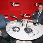 21.03.2016 Punkty Widzenia w studiu w Sandomierzu. Robert Ciśla i Marek Kwitek / Grażyna Szlęzak-Wójcik / Radio Kielce