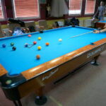 31.03.2016. Kadra bilardzistów trenuje w KCB przed mistrzostwami Europy / Marek Cender / Radio Kielce