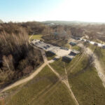 16.3.2016 Kielce. Rozjeżdżony trawnik przy Skateparku na Kadzielni. / Wojciech Habdas / Radio Kielce