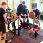 22.03.2016. Mistrzostwa Woj. Świętokrzyskiego Szkół Ponadgimnazjalnych w Wyciskaniu Sztangi Leżąc w III LO im. C.K.Norwida w Kielcach / Kamil Król / Radio Kielce