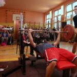 22.03.2016. Mistrzostwa Woj. Świętokrzyskiego Szkół Ponadgimnazjalnych w Wyciskaniu Sztangi Leżąc w III LO im. C.K.Norwida w Kielcach / Kamil Król / Radio Kielce