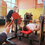 22.03.2016. Mistrzostwa Woj. Świętokrzyskiego Szkół Ponadgimnazjalnych w Wyciskaniu Sztangi Leżąc w III LO im. C.K.Norwida w Kielcach / Kamil Król / Radio Kielce