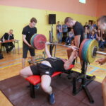 22.03.2016. Mistrzostwa Woj. Świętokrzyskiego Szkół Ponadgimnazjalnych w Wyciskaniu Sztangi Leżąc w III LO im. C.K.Norwida w Kielcach / Kamil Król / Radio Kielce