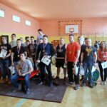 22.03.2016. Mistrzostwa Woj. Świętokrzyskiego Szkół Ponadgimnazjalnych w Wyciskaniu Sztangi Leżąc w III LO im. C.K.Norwida w Kielcach / Kamil Król / Radio Kielce