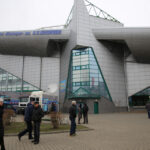 19.03.2016. 1/8 finału Ligi Mistrzów piłkarzy ręcznych: Mieszkow Brześć - Vive Tauron Kielce / Kamil Król / Radio Kielce