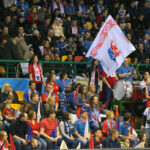 19.03.2016. 1/8 finału Ligi Mistrzów piłkarzy ręcznych: Mieszkow Brześć - Vive Tauron Kielce / Kamil Król / Radio Kielce