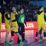 19.03.2016. 1/8 finału Ligi Mistrzów piłkarzy ręcznych: Mieszkow Brześć - Vive Tauron Kielce / Kamil Król / Radio Kielce