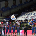 19.03.2016. 1/8 finału Ligi Mistrzów piłkarzy ręcznych: Mieszkow Brześć - Vive Tauron Kielce / Kamil Król / Radio Kielce