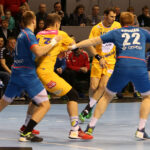 19.03.2016. 1/8 finału Ligi Mistrzów piłkarzy ręcznych: Mieszkow Brześć - Vive Tauron Kielce / Kamil Król / Radio Kielce